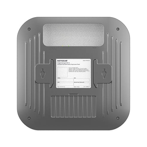 NETGEAR-Insight-Cloud-Managed-WiFi-6-AX3600-Dual-Band-Access-Point--WAX620--3600-Mbit-s-Bianco-Supporto-Power-over-Ethernet--PoE-