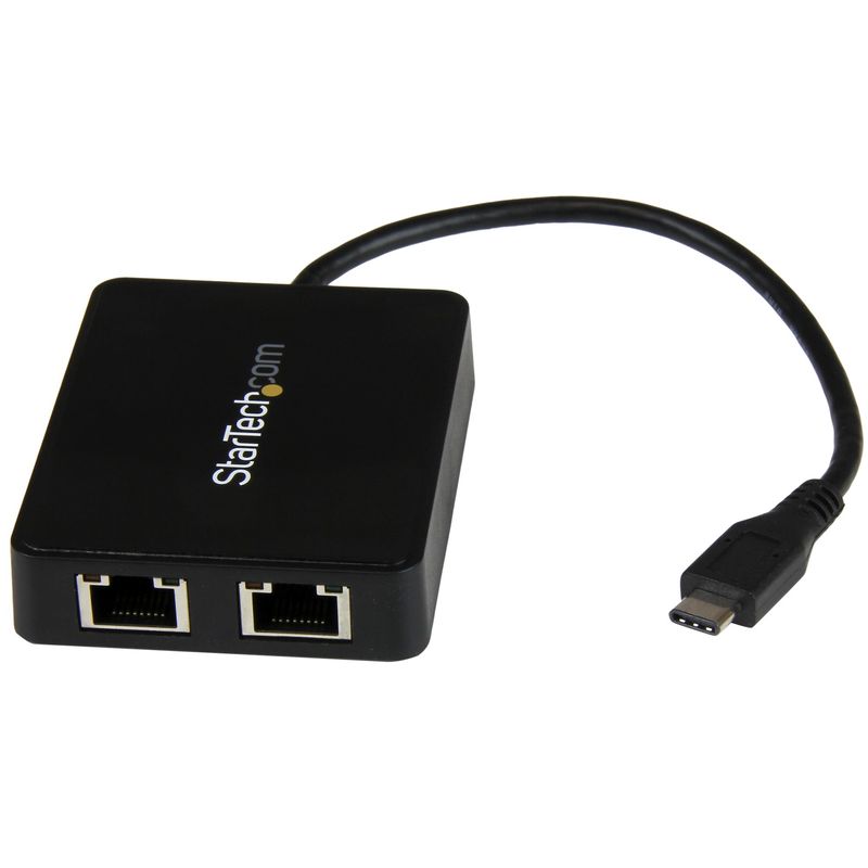 StarTech.com-Adattatore-da-USB-C-a-doppio-Gigabit-Ethernet-con-porta-USB-3.0---Adattatore-di-rete-USB-tipo