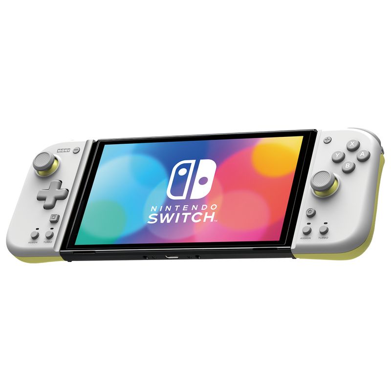 Hori-Split-Pad-Compact-Grigio-Giallo-Gamepad-Analogico-Digitale-Nintendo-Switch