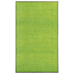 vidaXL Zerbino Lavabile Verde 90x150 cm