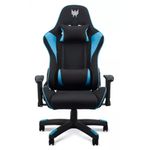 Acer predator poltrona per gaming nero, blu