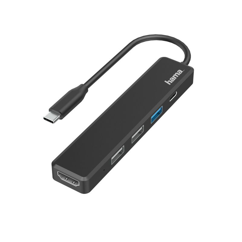 Hama-HUB-USB-Type-C-3.2-Gen-1---3-porte-USB-A-1-porta-USB-Type-C-1-porta-HDMI-Ultra-HD-4K