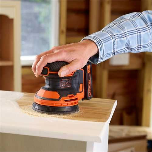 Black---Decker-BDCROS18-levigatrice-portatile-Levigatrice-orbitale-12000-Giri-min-Nero-Arancione