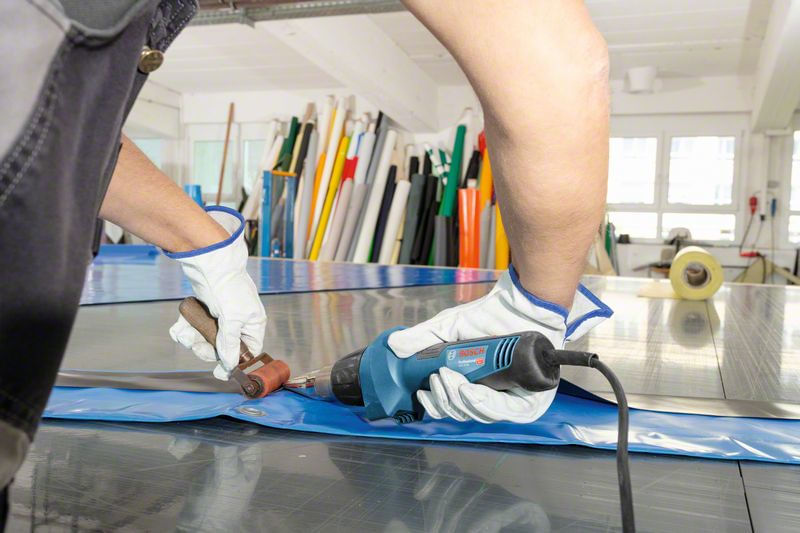 Bosch-GHG-20-60-500-l-min-Nero-Blu-Grigio-2000-W