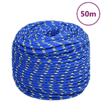 Corda Nautica Blu 6 mm 50 m in Polipropilene