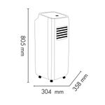 Argoclima-Altea-condizionatore-portatile-63-dB-Bianco