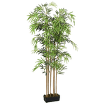 Albero Bambù Artificiale 1605 Foglie 180 cm Verde