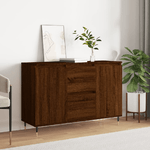 vidaXL Credenza Rovere Marrone 104x35x70 cm in Legno ingegnerizzato