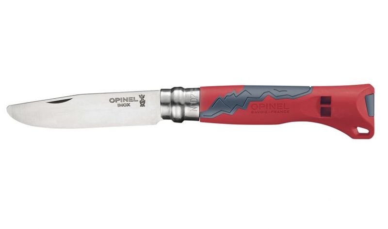 Opinel-N°07-Camper-scout-Rosso