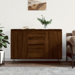 vidaXL Credenza Rovere Marrone 104x35x70 cm in Legno ingegnerizzato