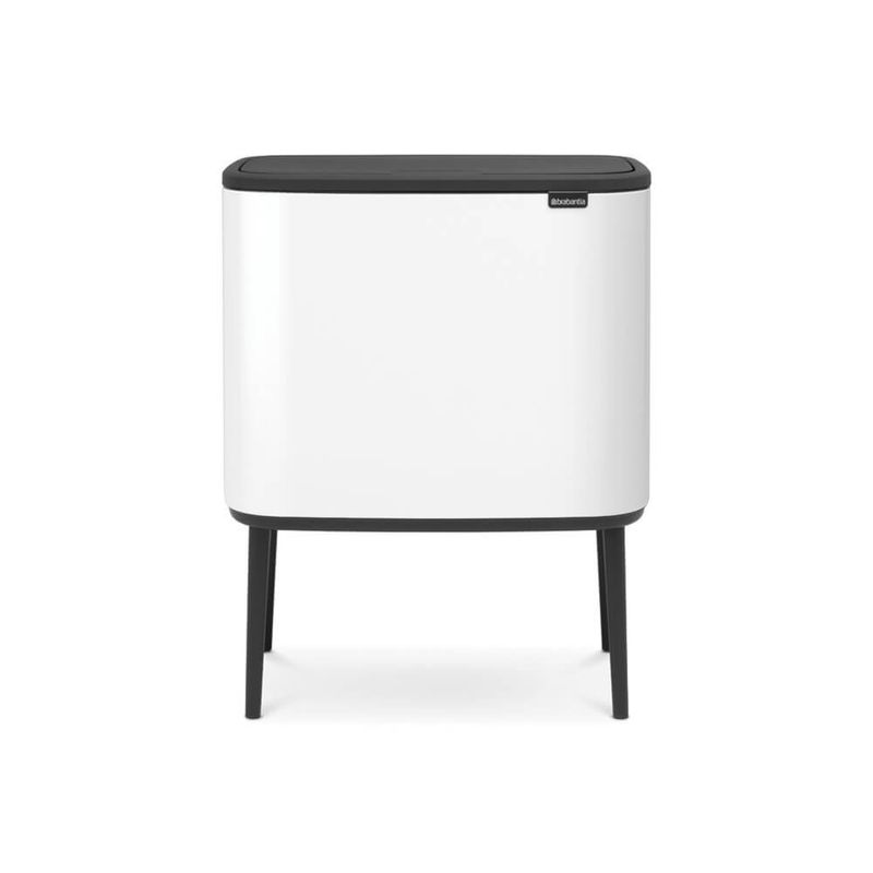 Brabantia-313547-bidone-per-la-spazzatura-34-L-Rettangolare-Plastica-Bianco