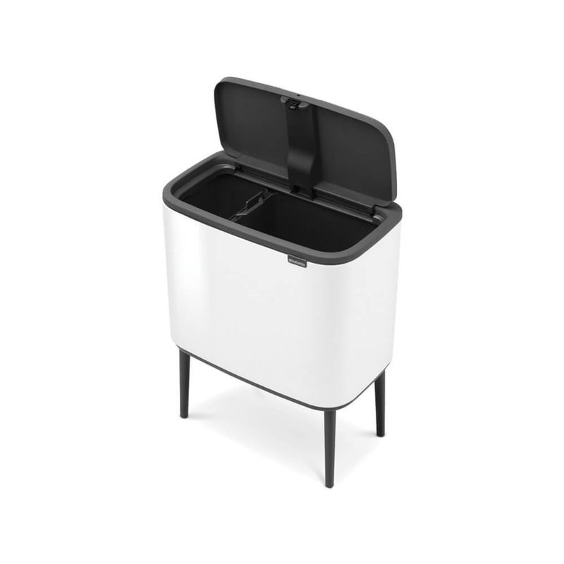 Brabantia-313547-bidone-per-la-spazzatura-34-L-Rettangolare-Plastica-Bianco