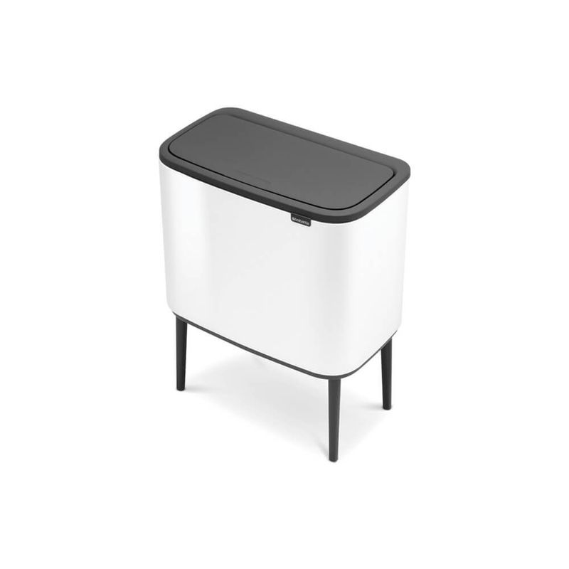 Brabantia-313547-bidone-per-la-spazzatura-34-L-Rettangolare-Plastica-Bianco
