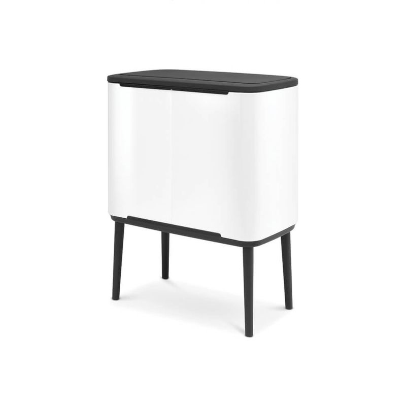 Brabantia-313547-bidone-per-la-spazzatura-34-L-Rettangolare-Plastica-Bianco