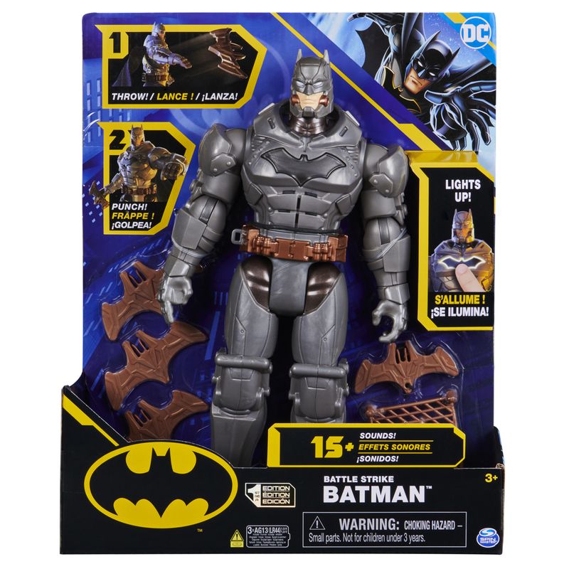 DC-Comics-BATMAN-Personaggio-Batman-Deluxe-Battle-Strike-con-suoni-in-scala-30-cm