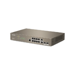 Tenda-TEG5312F-switch-di-rete-Gestito-L3-Gigabit-Ethernet--10-100-1000--1U-Marrone