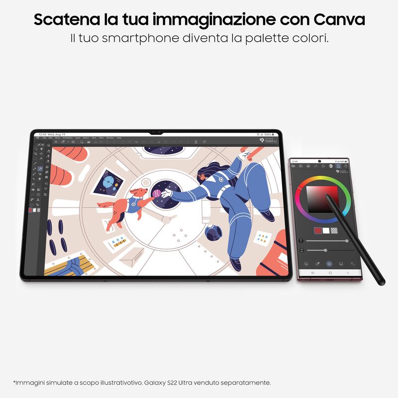 Samsung-Galaxy-Tab-S8-Tablet-Android-11-Pollici-5G-RAM-8-GB-256-GB-Tablet-Android-12-Graphite--Versione-italiana--2022