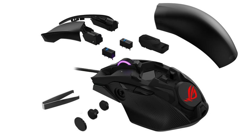 ASUS-ROG-Chakram-Core-mouse-Mano-destra-USB-tipo-A-Ottico-16000-DPI