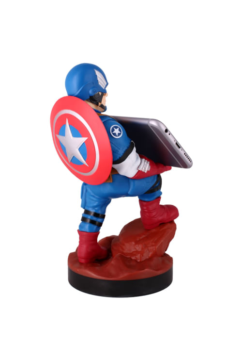 Exquisite-Gaming-Cable-Guys-Captain-America-Personaggio-da-collezione