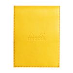 Rhodia Notepad Cover + Notepad N°12 quaderno per scrivere 80 fogli Giallo