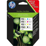 ORIGINALE HP Multipack nero / ciano / magenta / giallo C2P43AE MCVP 01 950XL+951XL