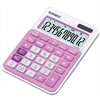 Casio-MS-20NC-PK-Calcolatrice-da-Tavolo-Display-a-12-Cifre-Bianco-Rosa