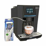 Acopino Vittoria One Touch Macchina per Espresso e cappuccino Nera