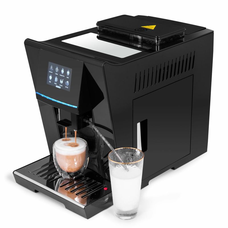 Acopino-Vittoria-One-Touch-Macchina-per-Espresso-e-cappuccino-Nera