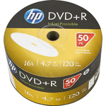 HP DRE00070WIP DVD+R 4.7GB/120Min/16x Bulk Pack (50 Disc)