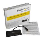 StarTech.com-HB30C4AFPD-hub-di-interfaccia-USB-3.2-Gen-1--3.1-Gen-1--Type-C-5000-Mbit-s-Nero