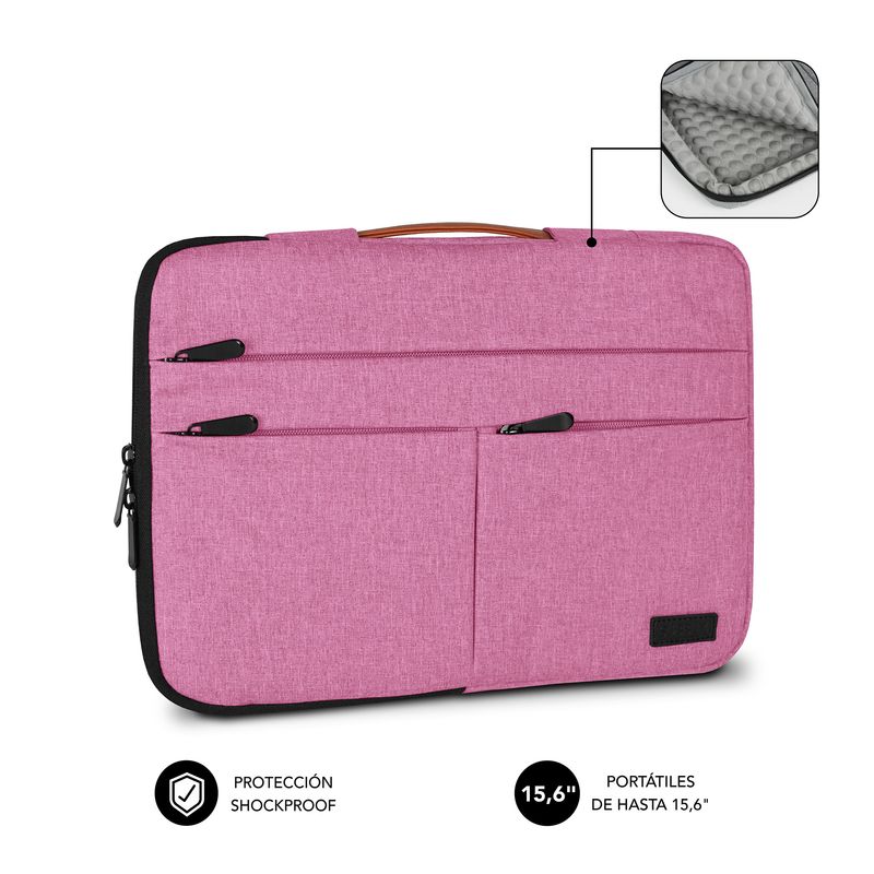 SUBBLIM-SUBLS-AP36053-borsa-per-laptop-396-cm--15.6--Custodia-a-tasca-Rosa