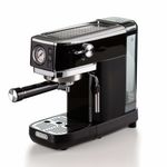 Ariete 1381 Macchina da caffè con manometro, compatibile con caffè in polvere e cialde ESE, 1300 W, Capacità 1,1 L