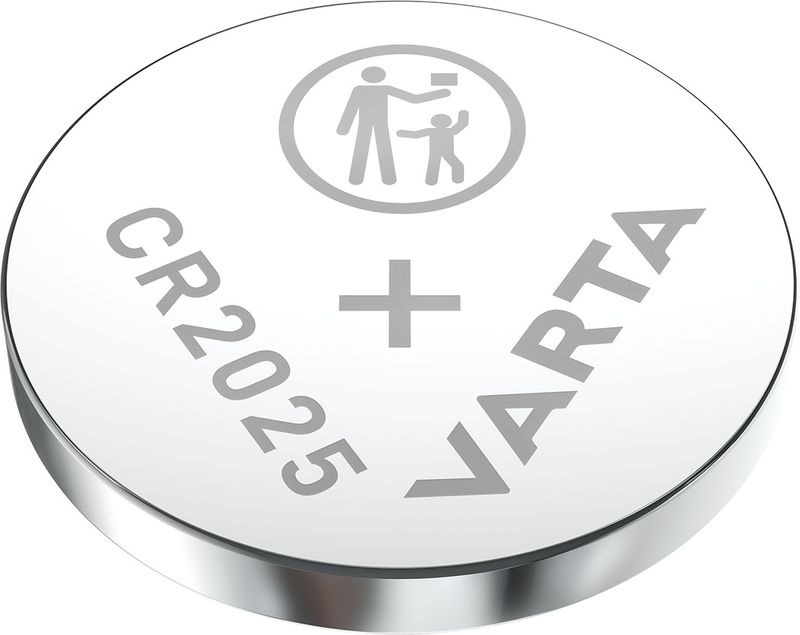 Varta-LITHIUM-Coin-CR2025--Batteria-a-bottone-3V--Blister-da-2