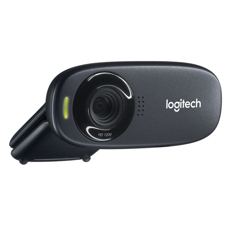 Logitech-C310-HD-webcam-5-MP-1280-x-720-Pixel-USB-Nero