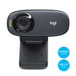 Logitech-C310-HD-webcam-5-MP-1280-x-720-Pixel-USB-Nero