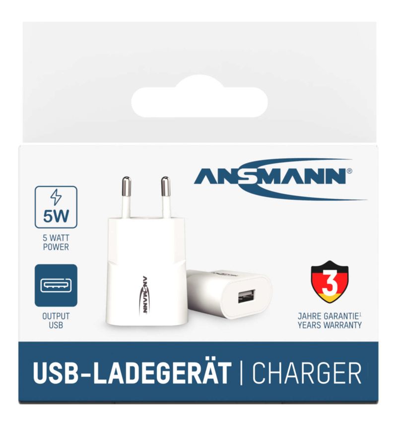 Ansmann-HC105-Universale-Bianco-AC-Interno