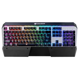 COUGAR Gaming Attack X3 RGB tastiera USB Nero, Argento