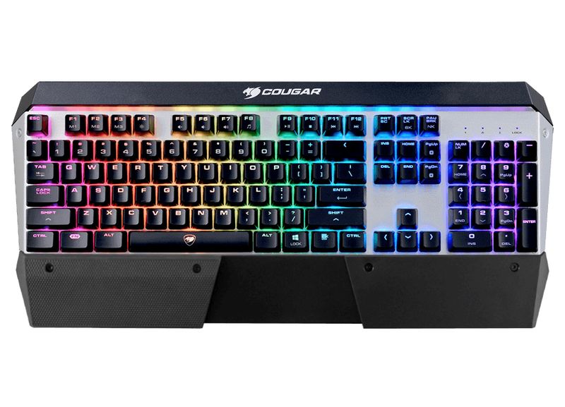 COUGAR-Gaming-Attack-X3-RGB-tastiera-USB-Nero-Argento