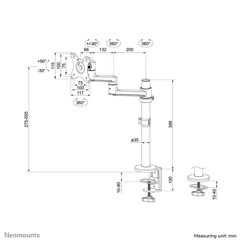 Neomounts-supporto-da-scrivania