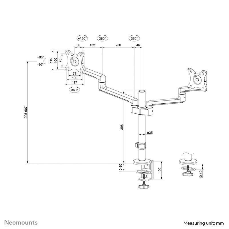 Neomounts-supporto-da-scrivania