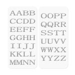 Celly STICKERLETTER02 sticker decorativi Argento 52 pezzo(i)