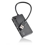 NGS-IHUB4-TINY-USB-2.0-480-Mbit-s-Nero