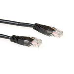 Act Cavo patch UTP CAT6 ACT nero da 1,5 metri con connettori RJ45