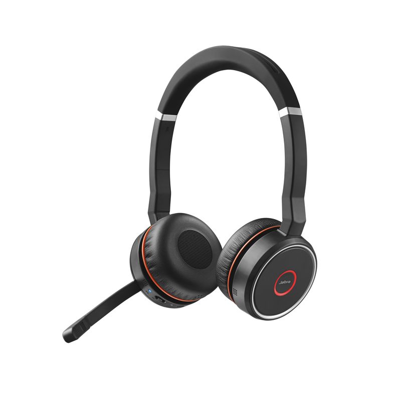 Jabra-Evolve-75-MS-Stereo-Auricolare-Con-cavo-e-senza-cavo-A-Padiglione-Ufficio-Micro-USB-Bluetooth-Nero-Rosso