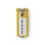 DURABLE Portachiavi Key Clip - giallo - Durable - conf. 6 pezzi