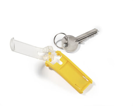 Durable-Key-Clip-Giallo-6-pz