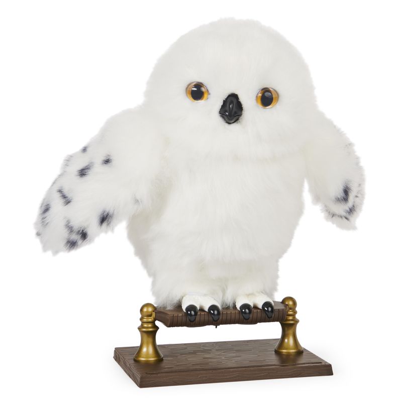 Wizarding-World---Civetta-Edvige-interattiva-di-Harry-Potter---15-suoni-e-movimenti---Reagisce-al-tatto-e-alla-voce---Peluche-interattivo-per-bambin