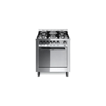 Lofra M76GV-C Cucina a Gas con Forno a Gas Ventilato 5 Fuochi Classe energetica A 70x60 cm Acciaio Inox Lucidato