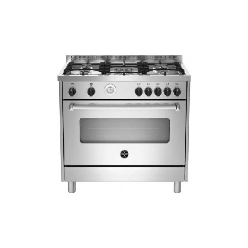 Bertazzoni-La-Germania-Americana-AMN965GXT-cucina-Elettrico-Gas-Gas-Acciaio-inox-A-