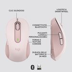 Logitech-Signature-M650-mouse-Mano-destra-RF-senza-fili---Bluetooth-Ottico-2000-DPI